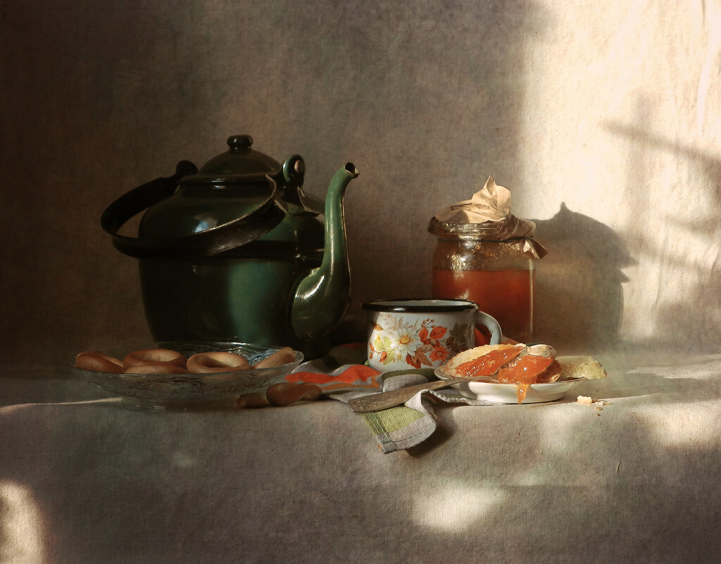 чай с абрикосовым вареньем - Лера 