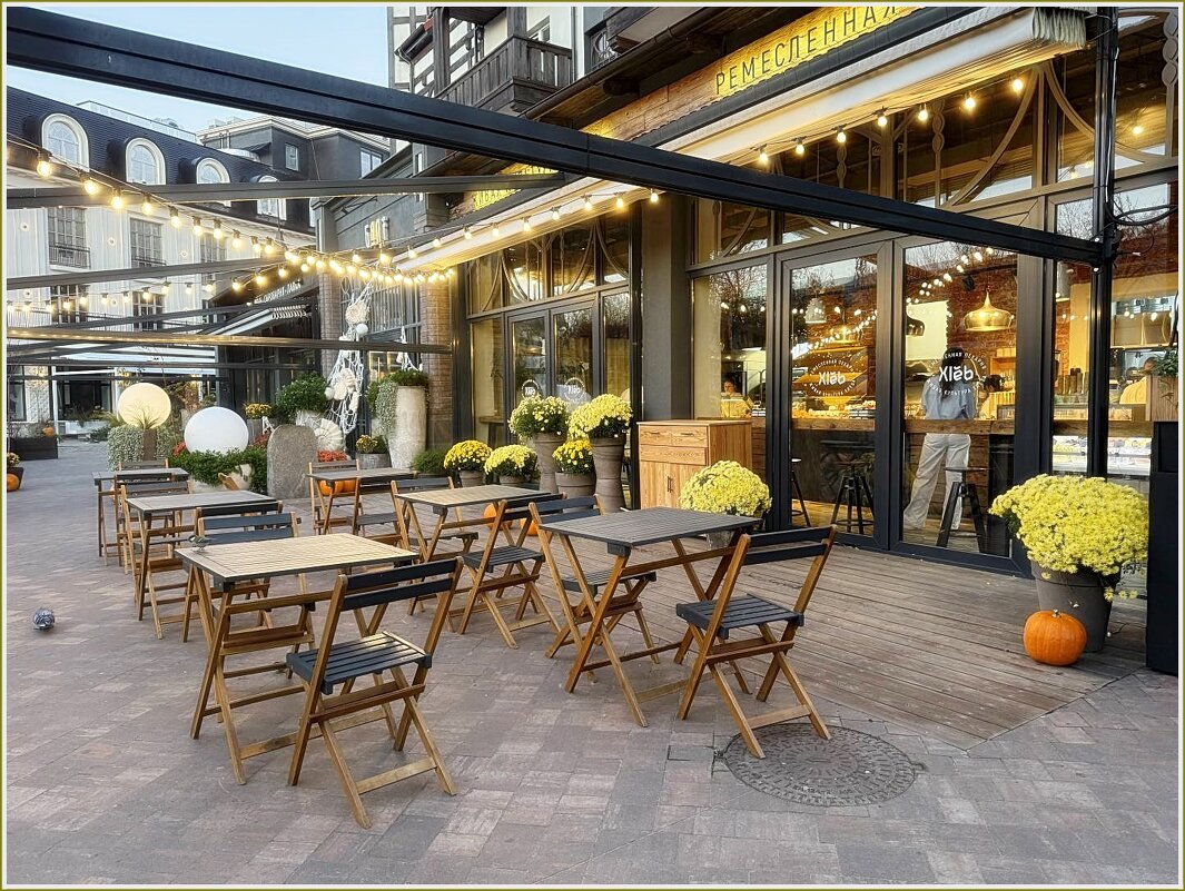 Утреннее кафе. - Валерия Комова