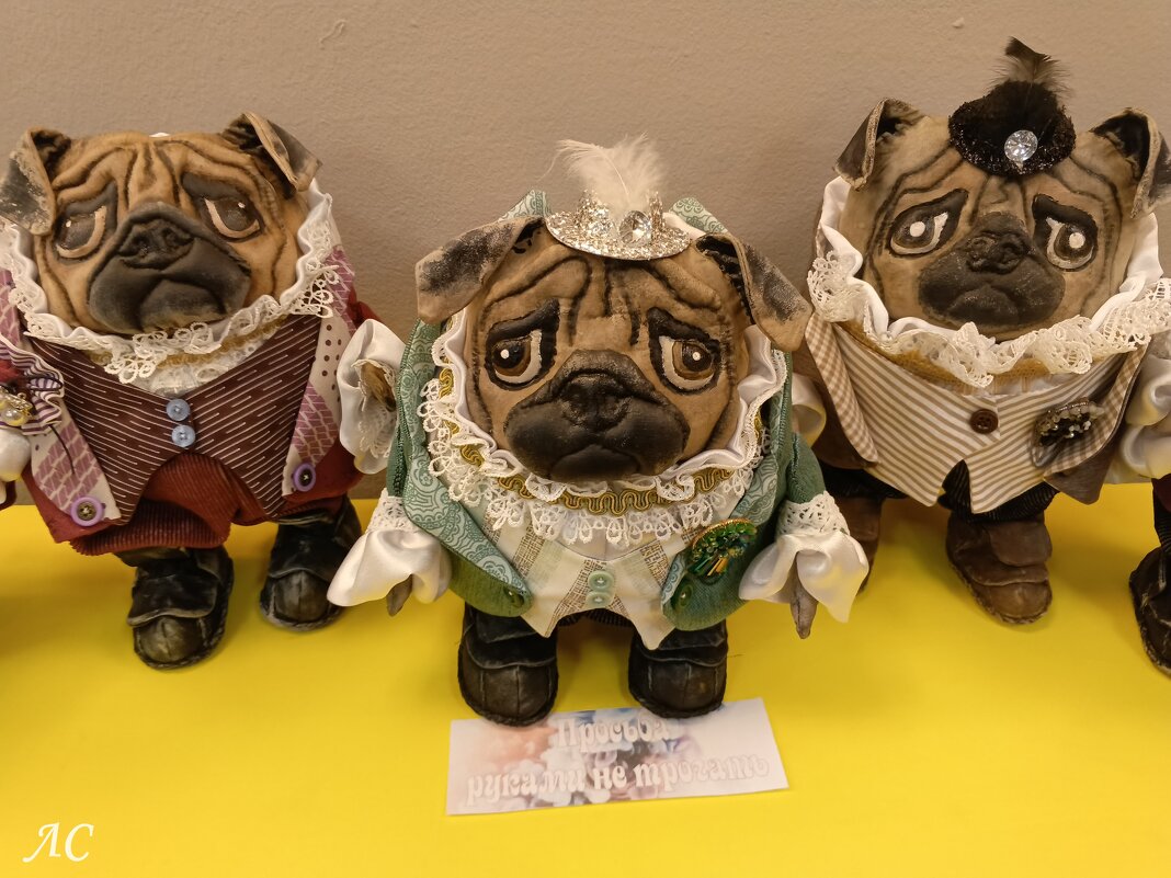 Экспонаты выставки «Текстильный зверопарк» - Любовь Сахарова