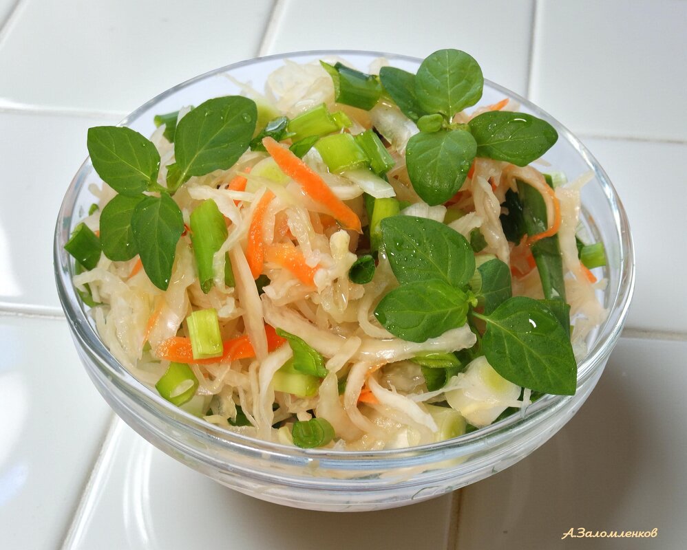 А вы квашеной капусткой регулярно балуетесь? :-) - Андрей Заломленков