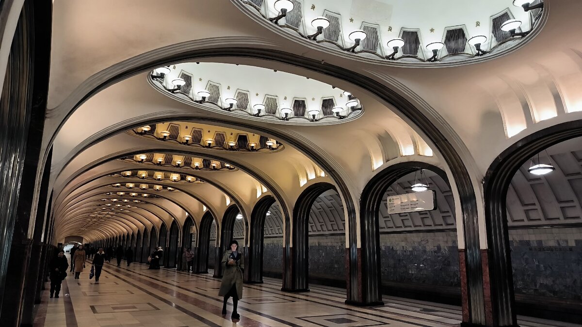 Москва. Станция Маяковская. - Ольга 