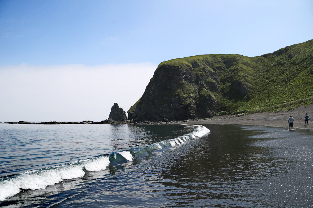 Мыс Евстафьева. Охотское море. Сахалин. - Ирина Нафаня