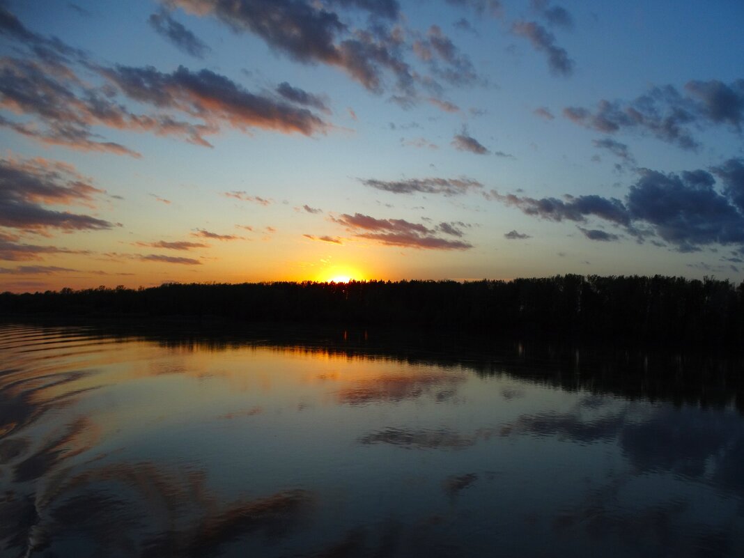 Закат над Обью - svk *