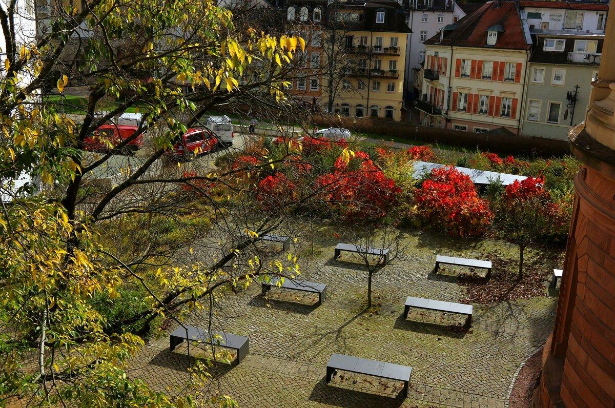 Скамейки Баден-Бадена - Юрий. Шмаков