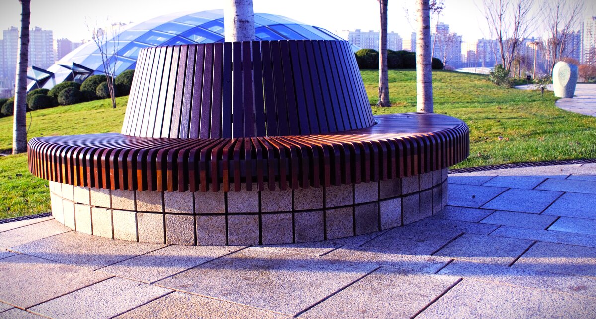 Круговая лавочка. - Юрий Полторыхин. Круговая лавочка. - Юрий Полторыхин.