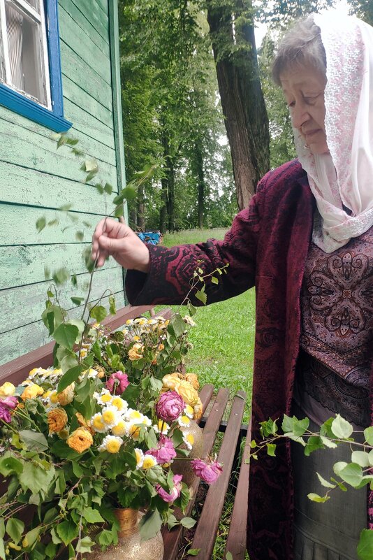 букет на Троицу - Любовь букет на Троицу - Любовь