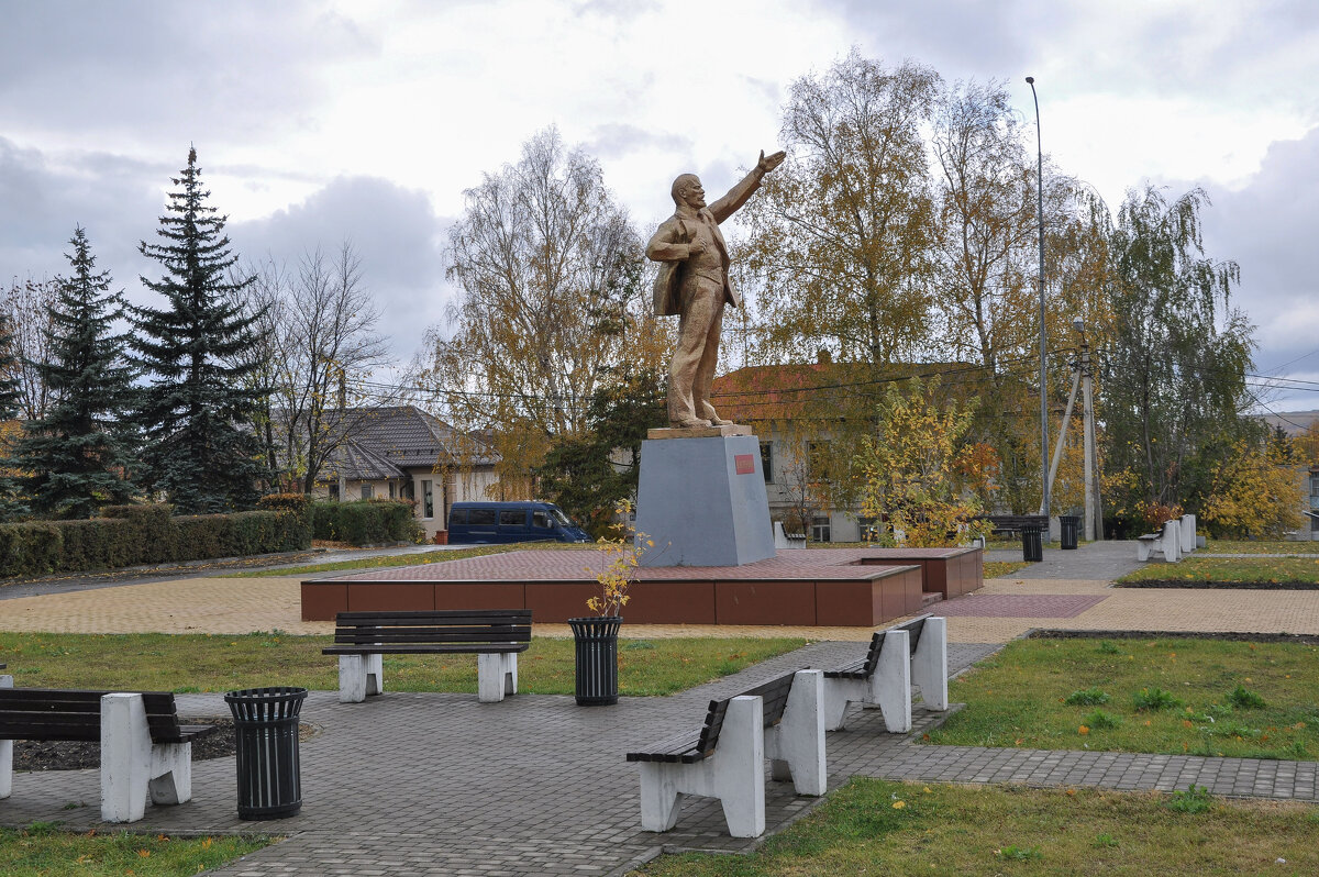 Памятник В.И. Ленину - Татьяна Машошина