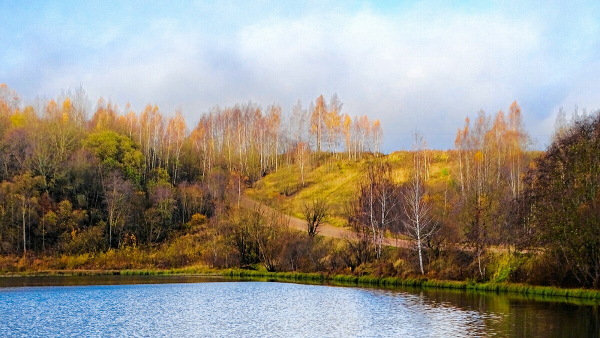 Картинка минувшей осени. - Милешкин Владимир Алексеевич Картинка минувшей осени. - Милешкин Владимир Алексеевич