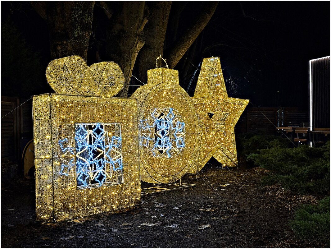 Новогодние украшения Зеленоградска. - Валерия Комова Новогодние украшения Зеленоградска. - Валерия Комова