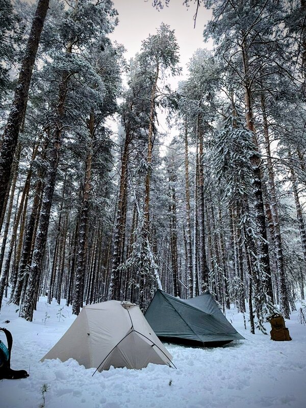 Лагерь туристов - Георгиевич 