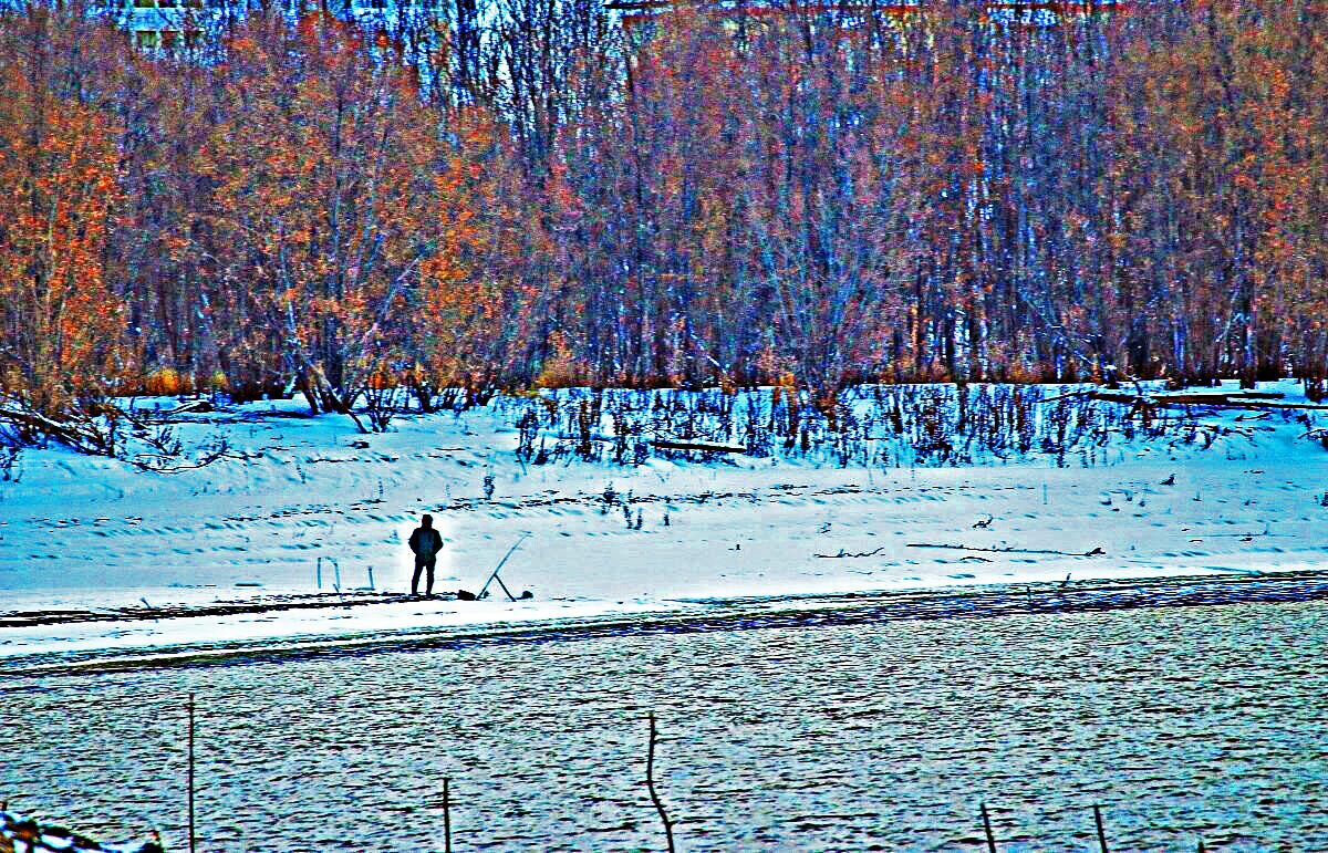 Ноябрь...Одиночество у реки! - Владимир 