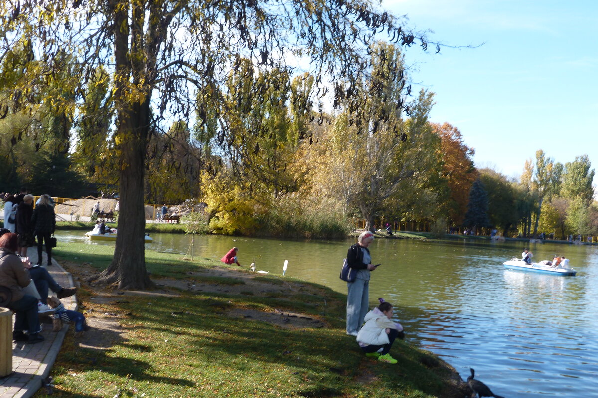 Осенний парк Гагарина - Валентин Семчишин Осенний парк Гагарина - Валентин Семчишин