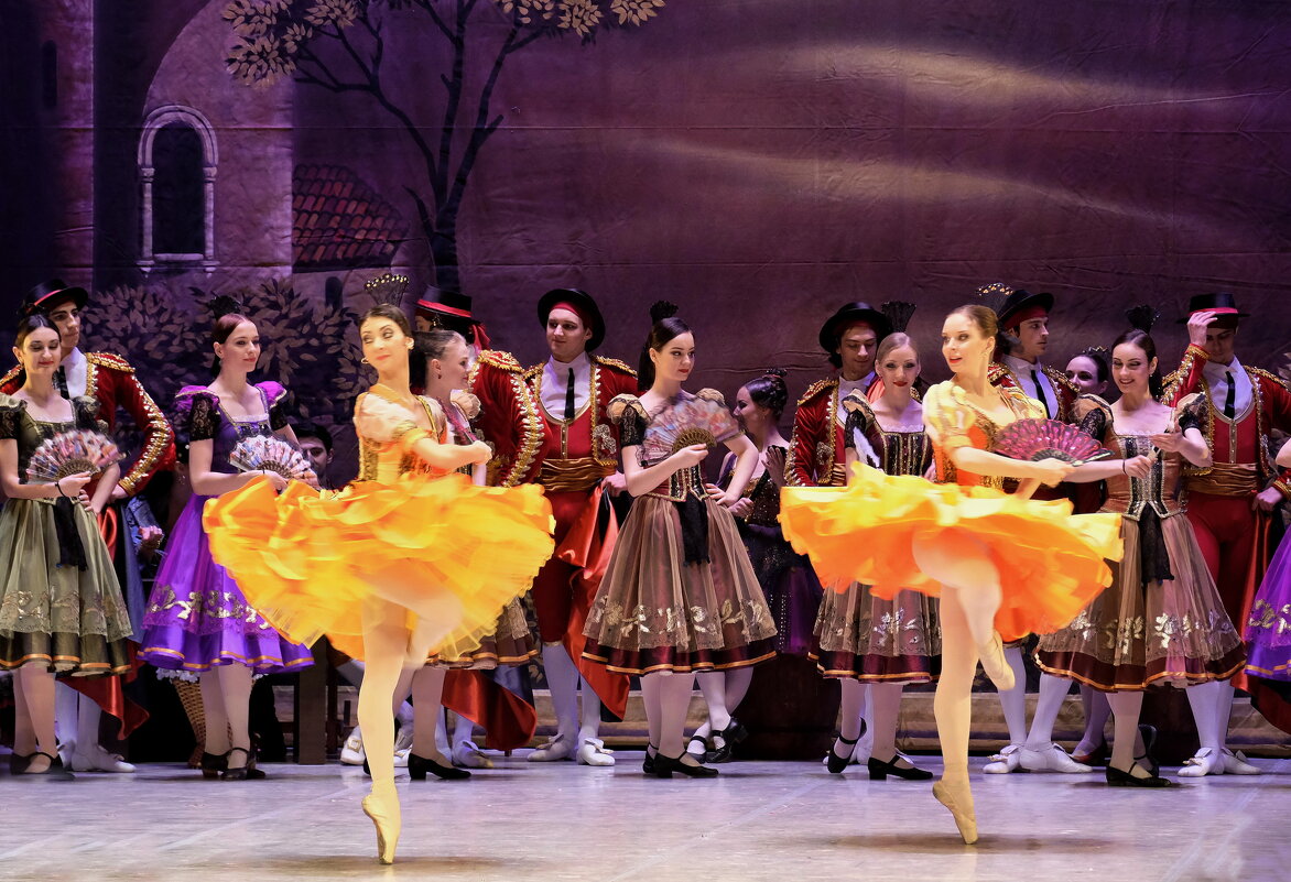 Сцена из балета "Дон Кихот" - Валерий Судачок Сцена из балета "Дон Кихот" - Валерий Судачок