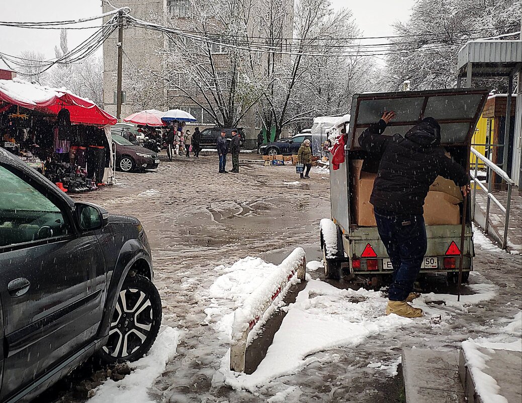 воскресный день на рынке - Любовь воскресный день на рынке - Любовь