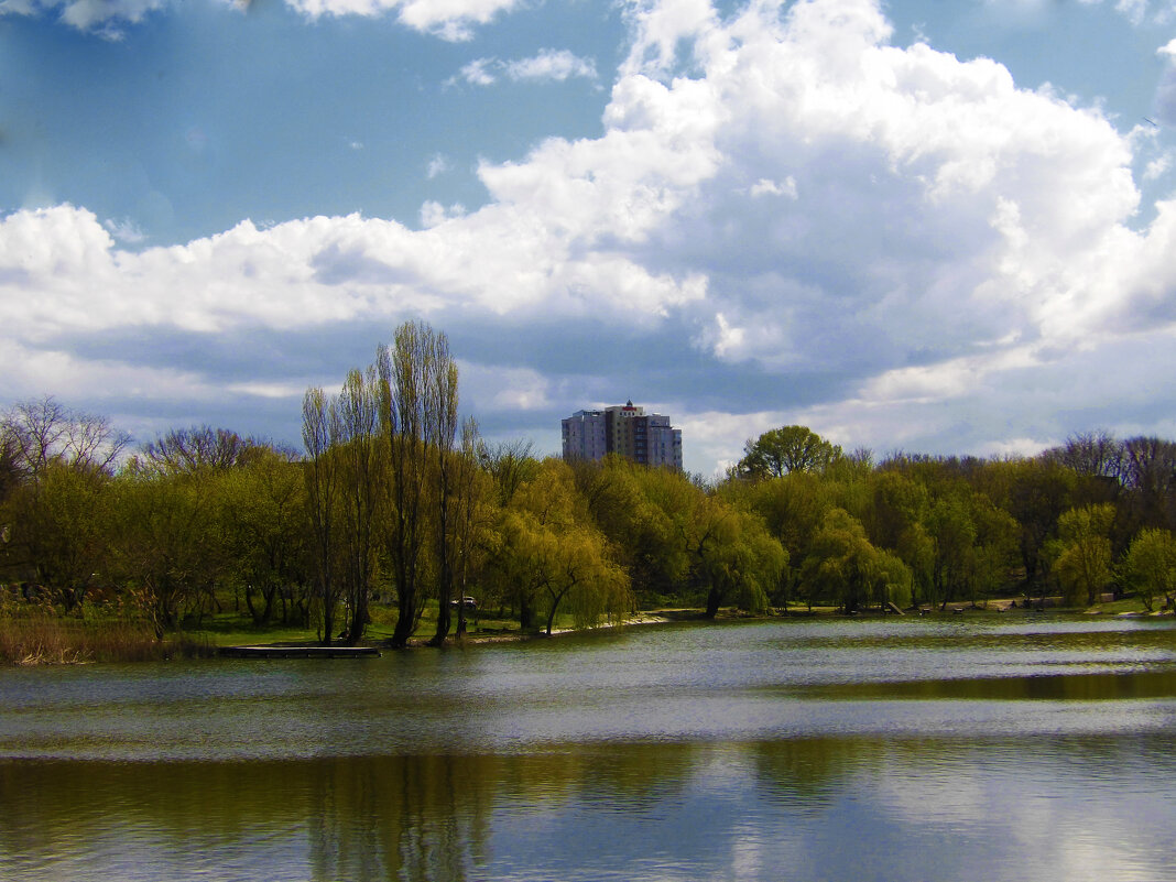 Весенний  пейзаж - Валентин Семчишин