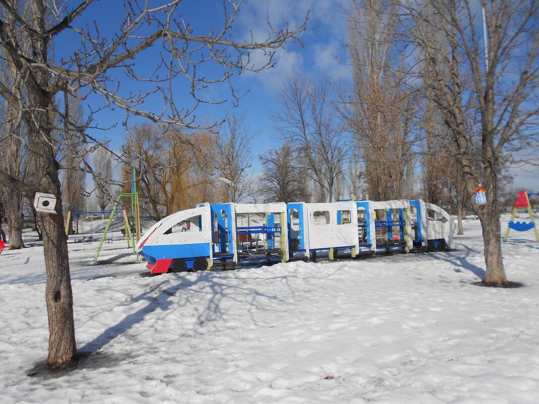 март в парке - Елена Шаламова