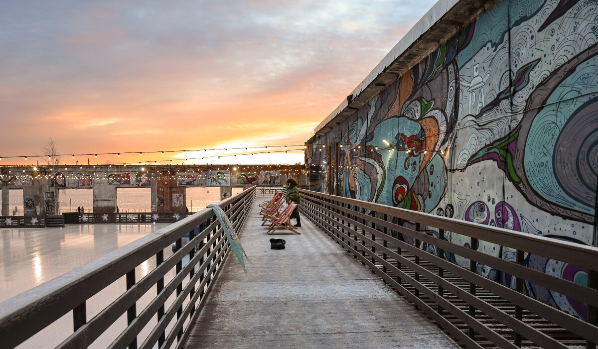 Каток у моря - skijumper Иванов