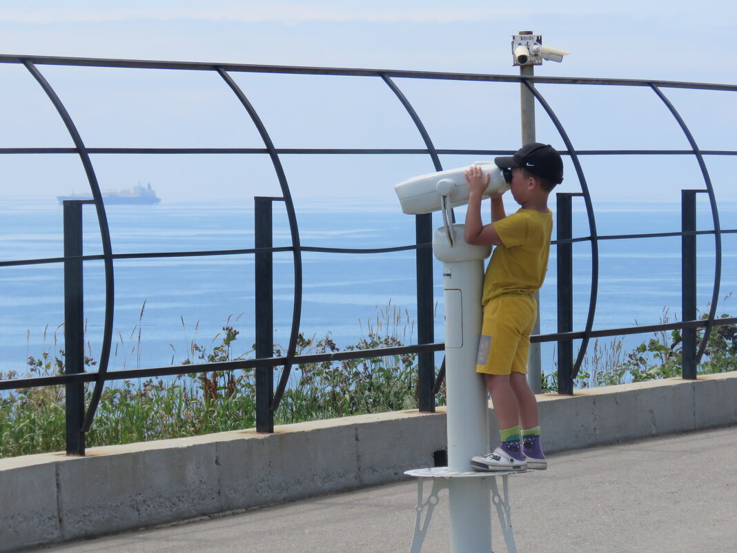 На смотровой площадке в Корсакове - ИРЭН@ . На смотровой площадке в Корсакове - ИРЭН@ .