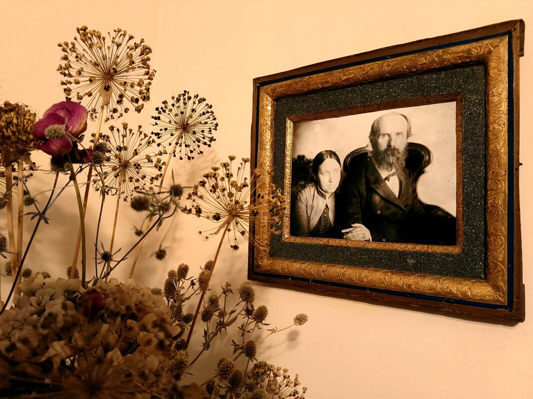 Супруги Чистяковы. Царское село, 1886 год. - Мария Васильева