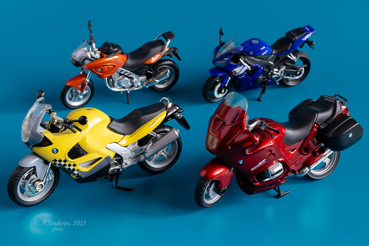 Модельки мотоциклов - Александр Синдерёв