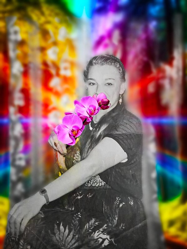 Старая фотография 2 (после обработки: редактирование, ретушь, коллаж) - Игорь Тельцов