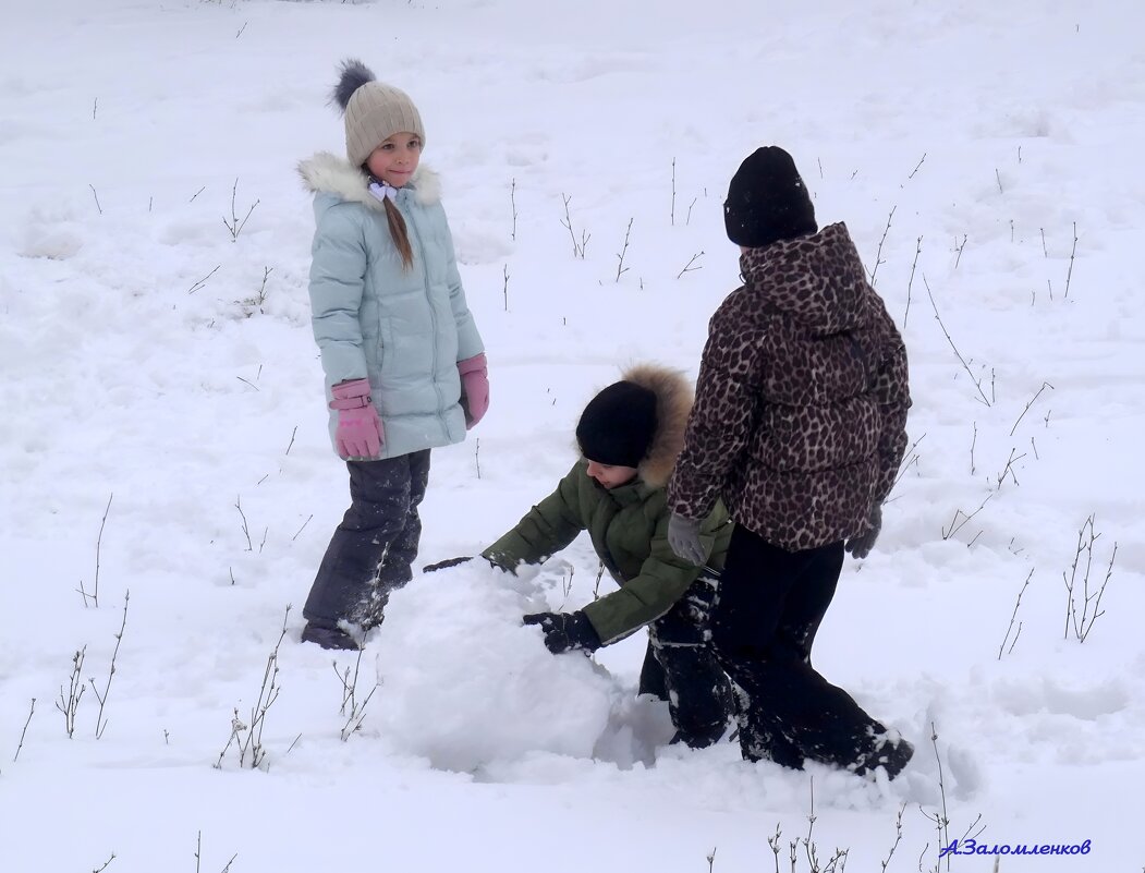Время лепить снеговиков! - Андрей Заломленков