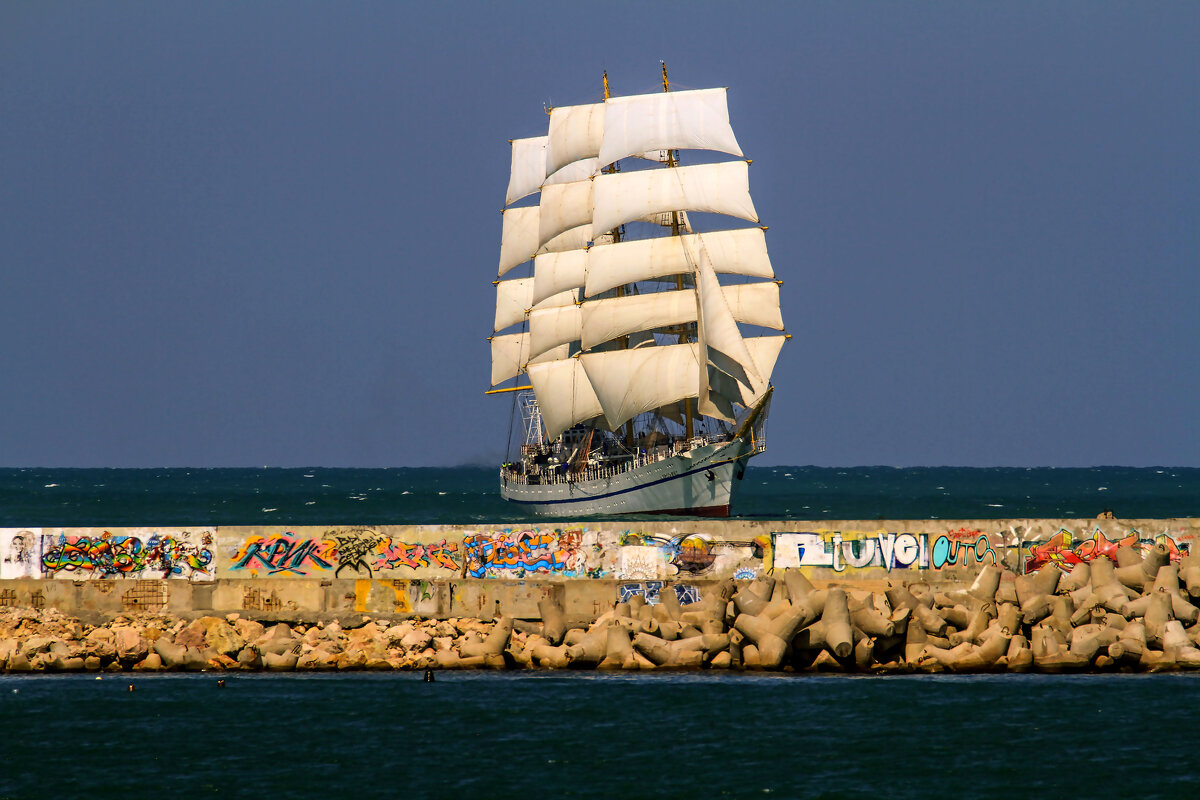 Учебный фрегат Херсонес. - Сергей Воротников