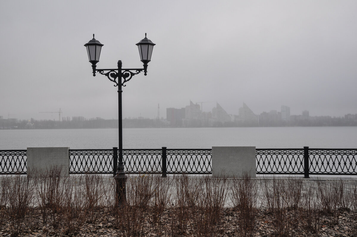 Зимнее утро на Адмиралтейской набережной - Татьяна Машошина