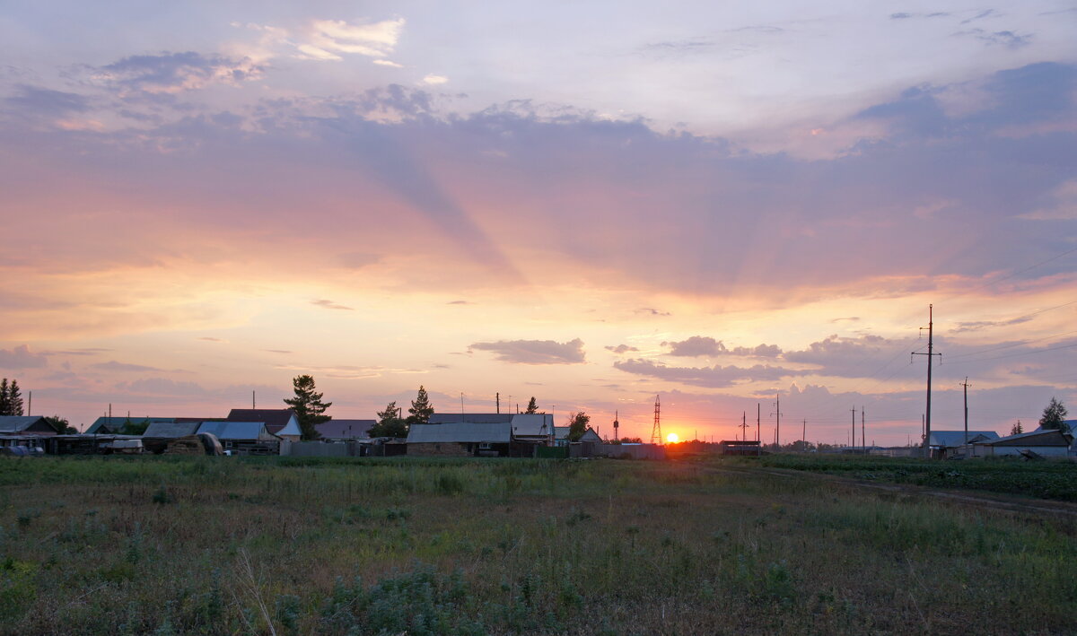 Линий закат. - сергей ермошкин