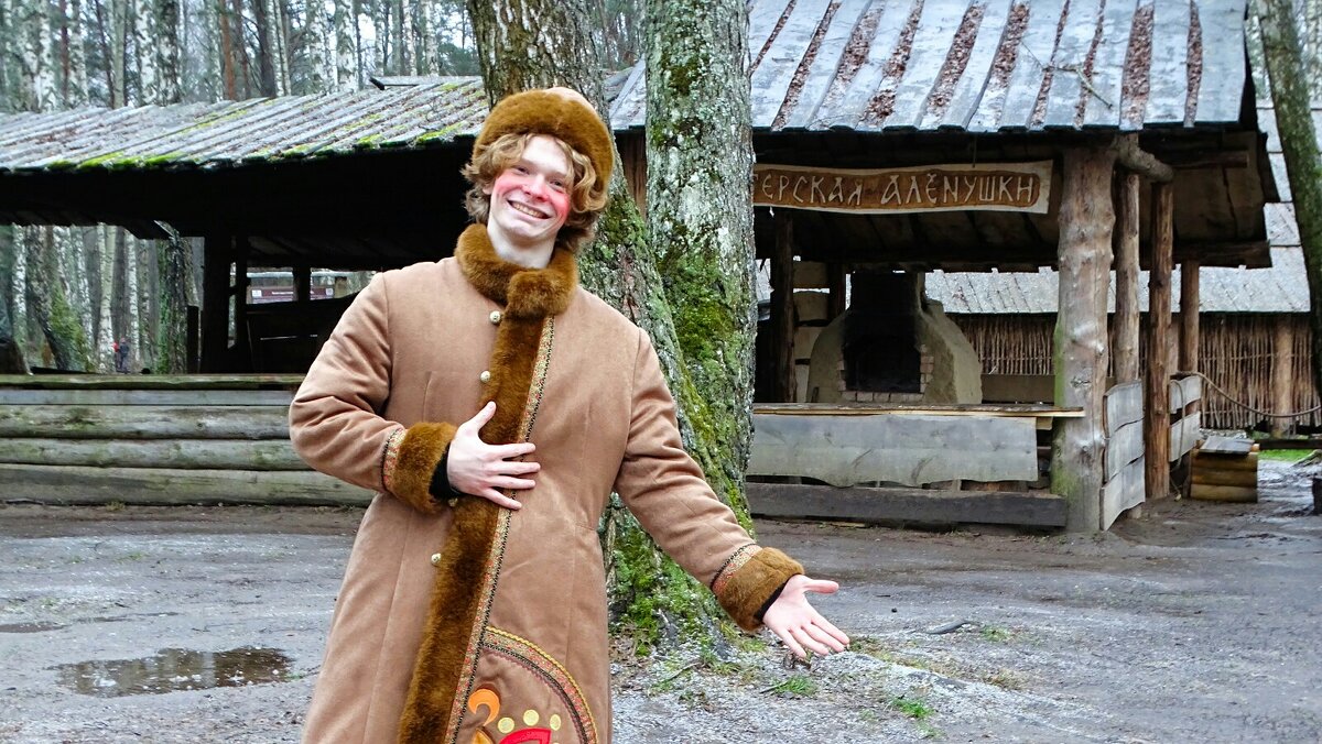 Весёлый ряженый (с мероприятия для детей). - Милешкин Владимир Алексеевич 