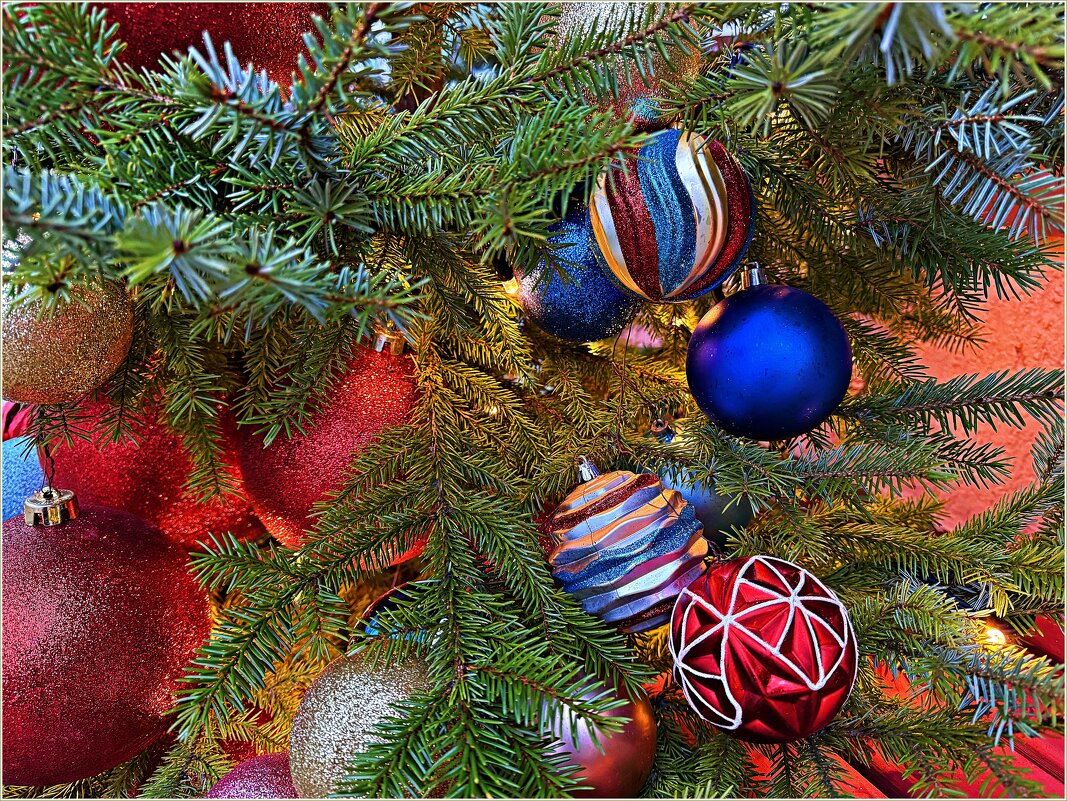 Новогодние украшения города. - Валерия Комова