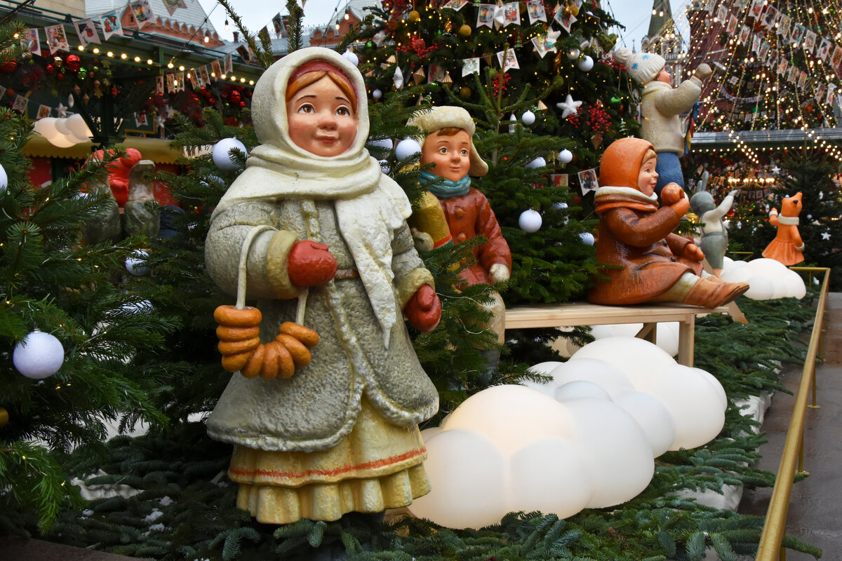 Предновогодняя Москва. Путешествие в Рождество. - Наташа *****