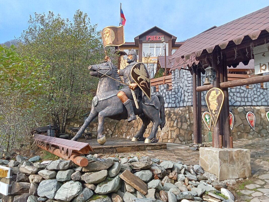 Арт объекты кафе "Рубеж юга России" - Виктор Арт объекты кафе "Рубеж юга России" - Виктор