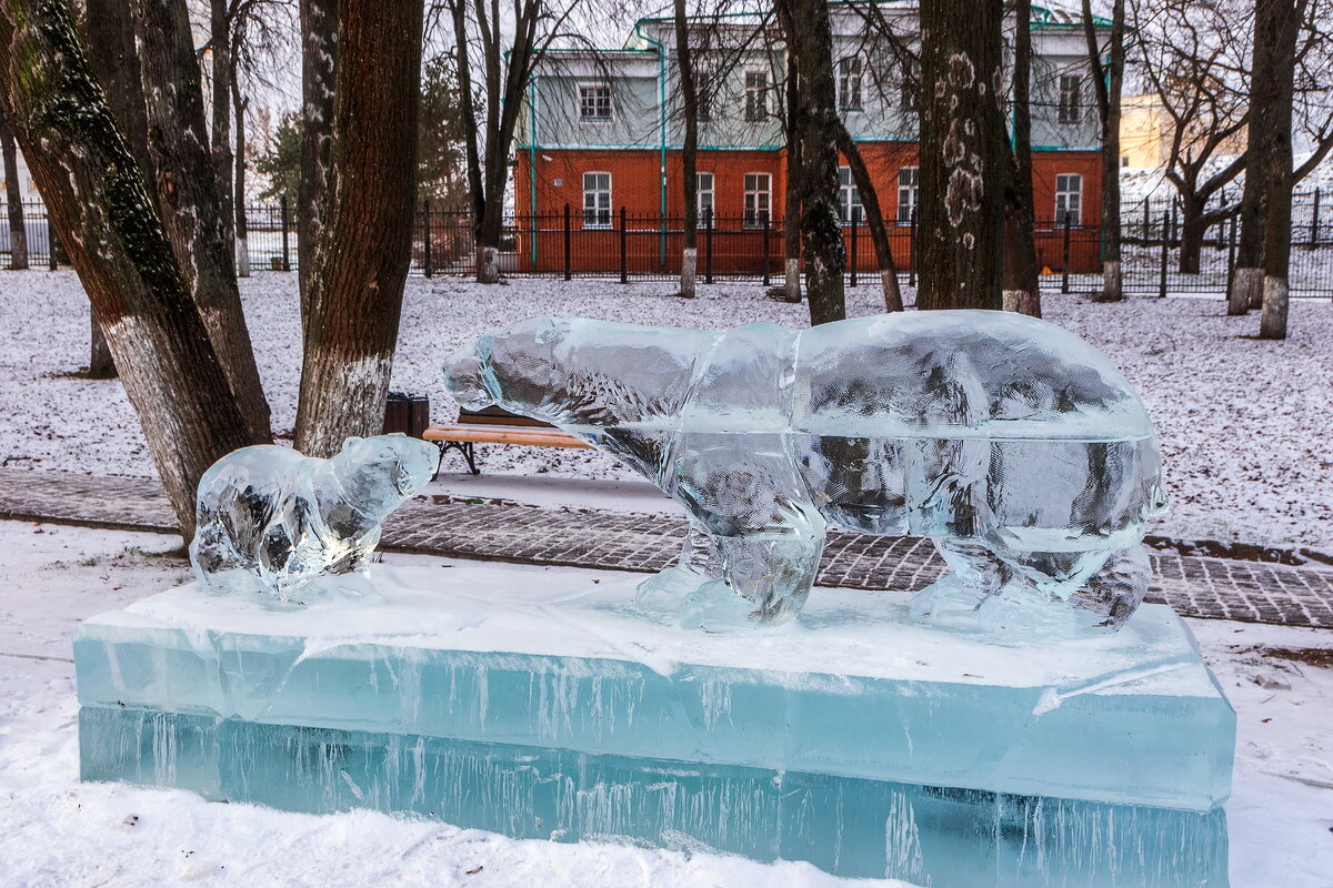 Ледяная скульптура. - Анатолий. Chesnavik.
