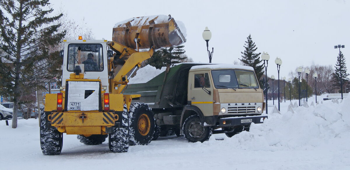 Уборка снега. - сергей ермошкин