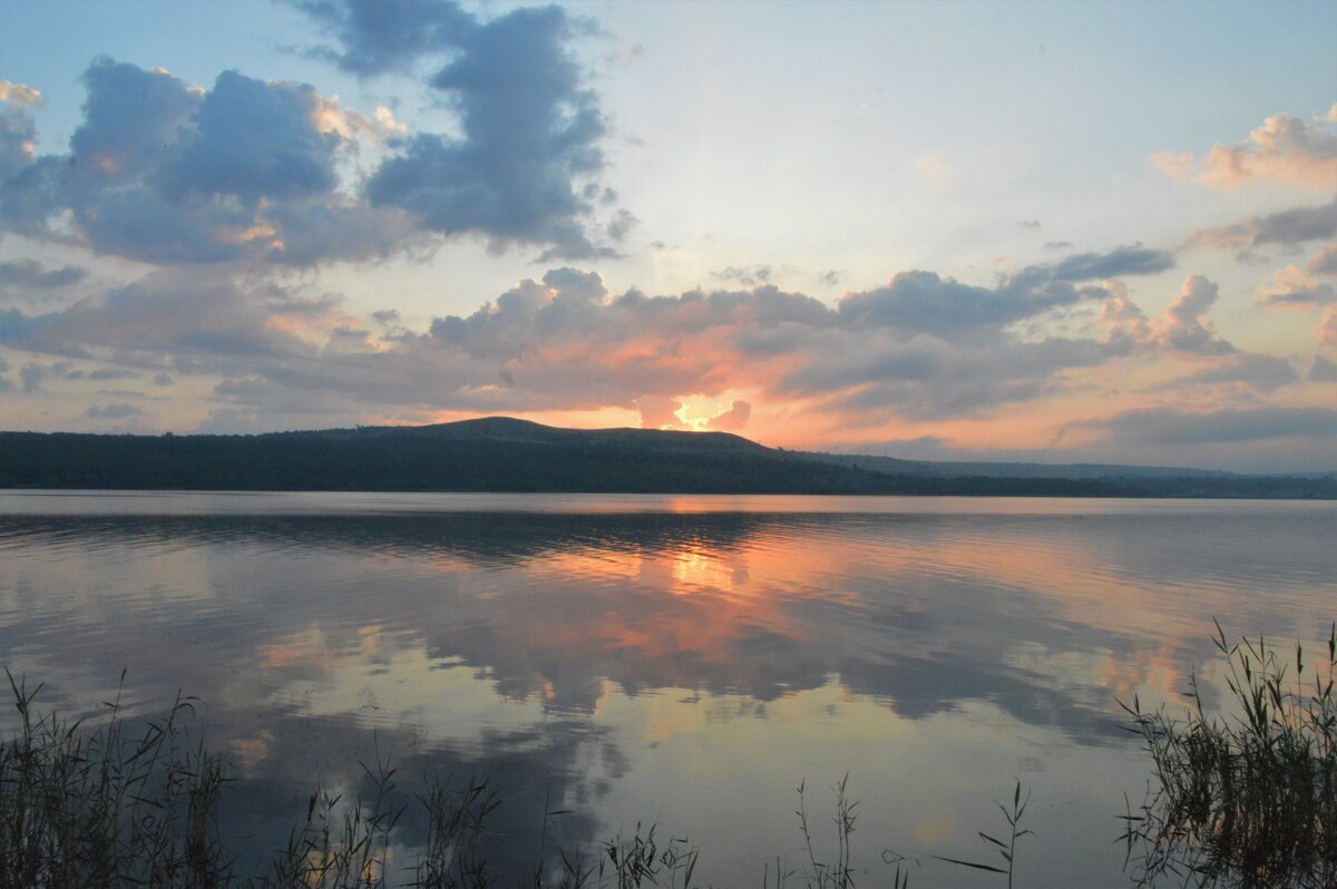Раннее утро на водохранилище... - Надежда Куркина 