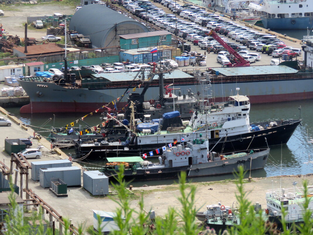 В порту Корсакова - ИРЭН@ .