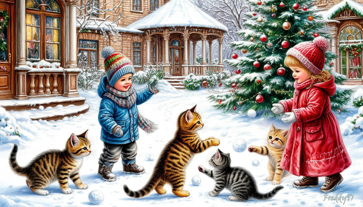 Зимние радости - Freddy 97