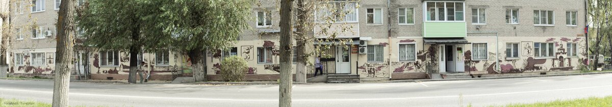 Город Петушки, мурал - Николай Чичерин