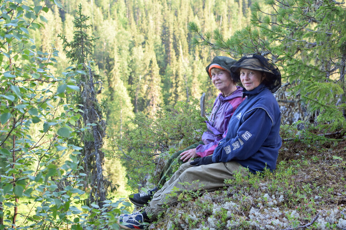 Отдыхают над обрывом. - ВикТор Быстров