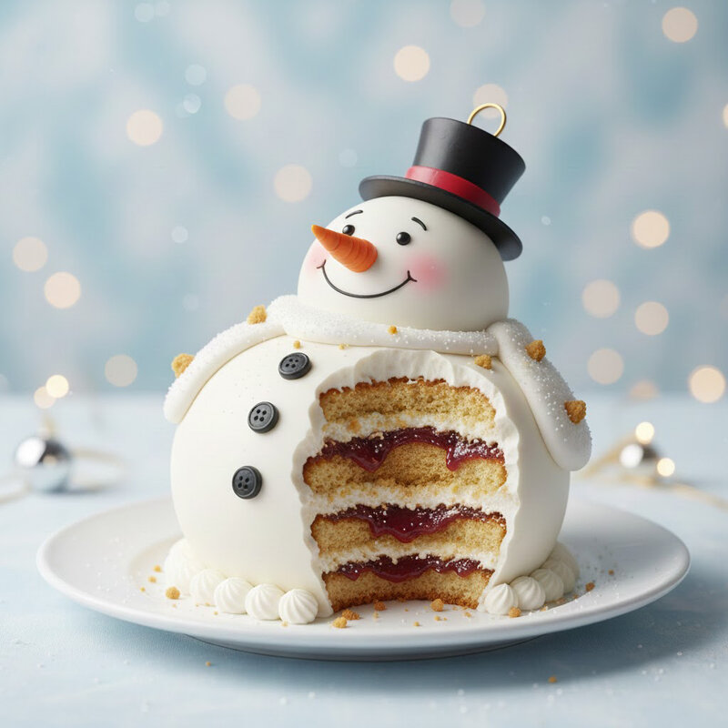 Новогодняя пироженка - Оксана Федосова