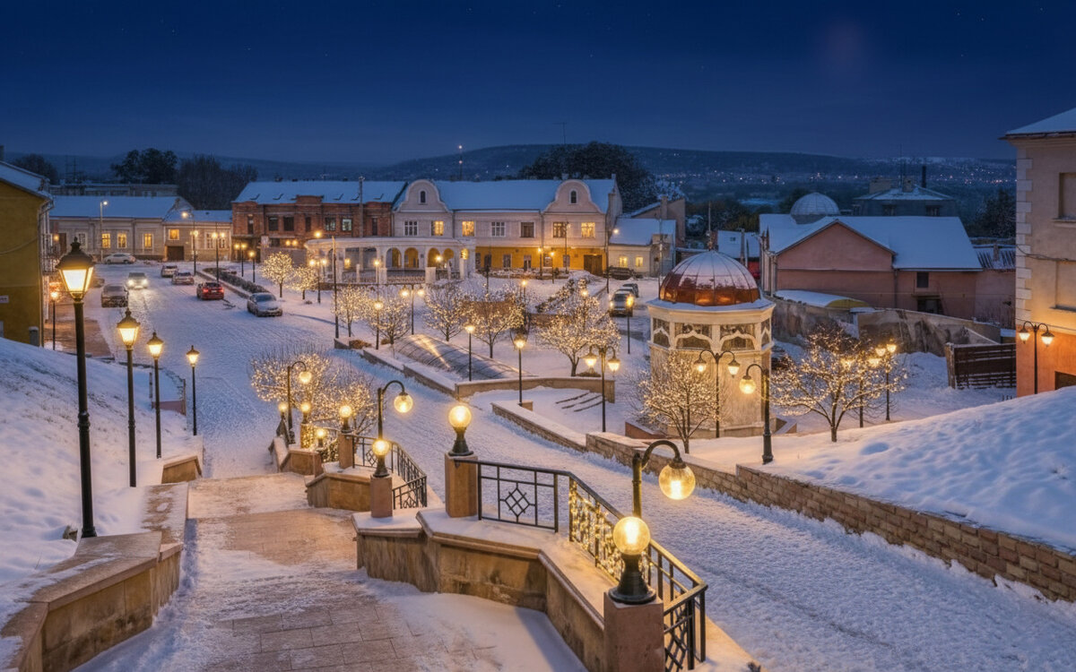 Зимняя сказка Черновцов - Valentin Bondarenko