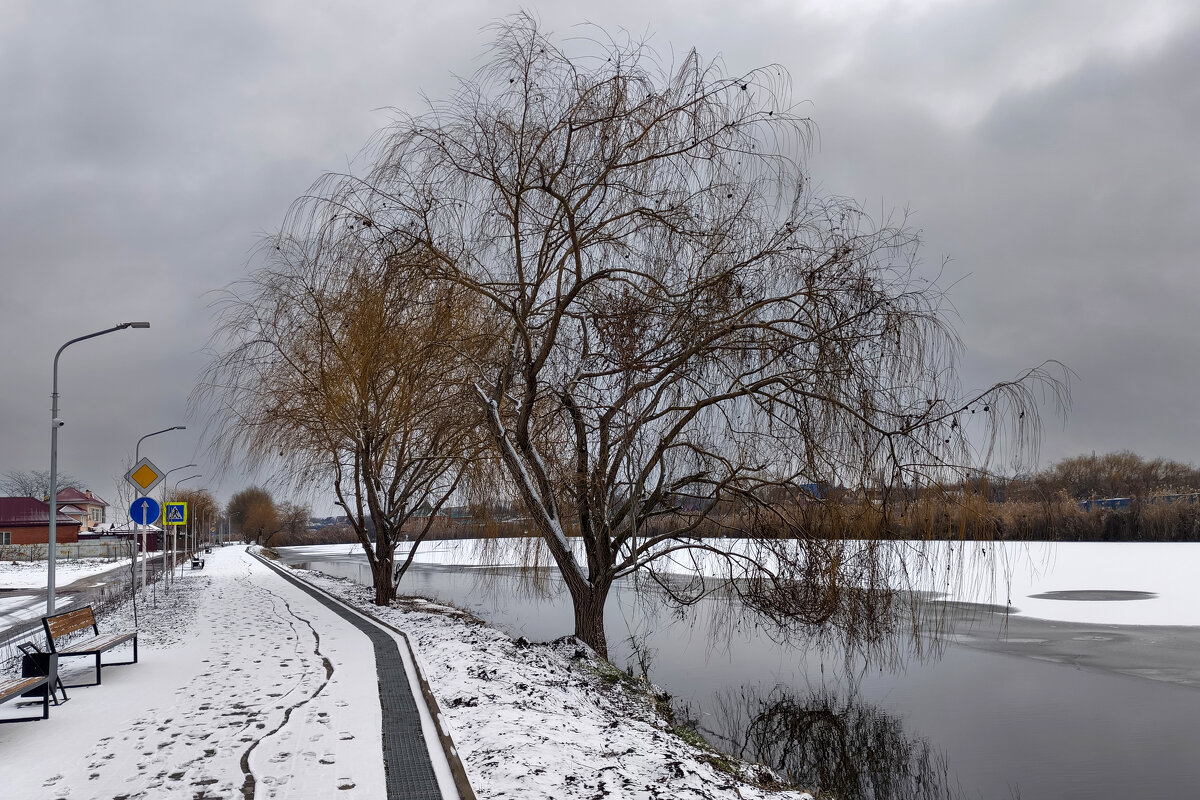 Зимние грёзы у реки - Валерий Ткаченко