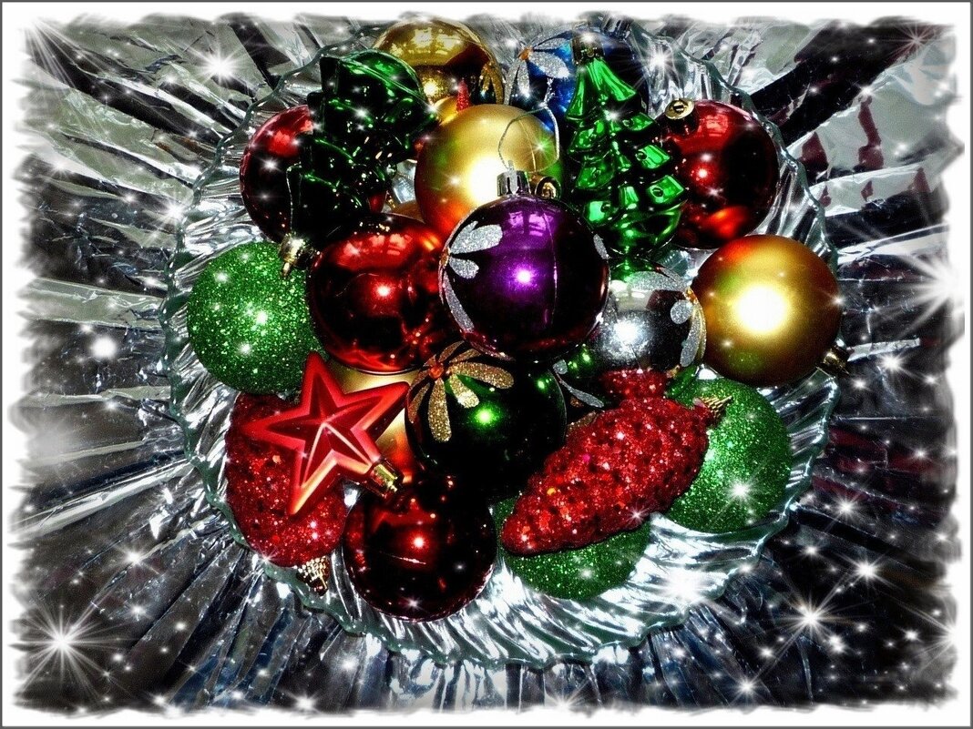 Новогодние игрушки - Валентина Надсон