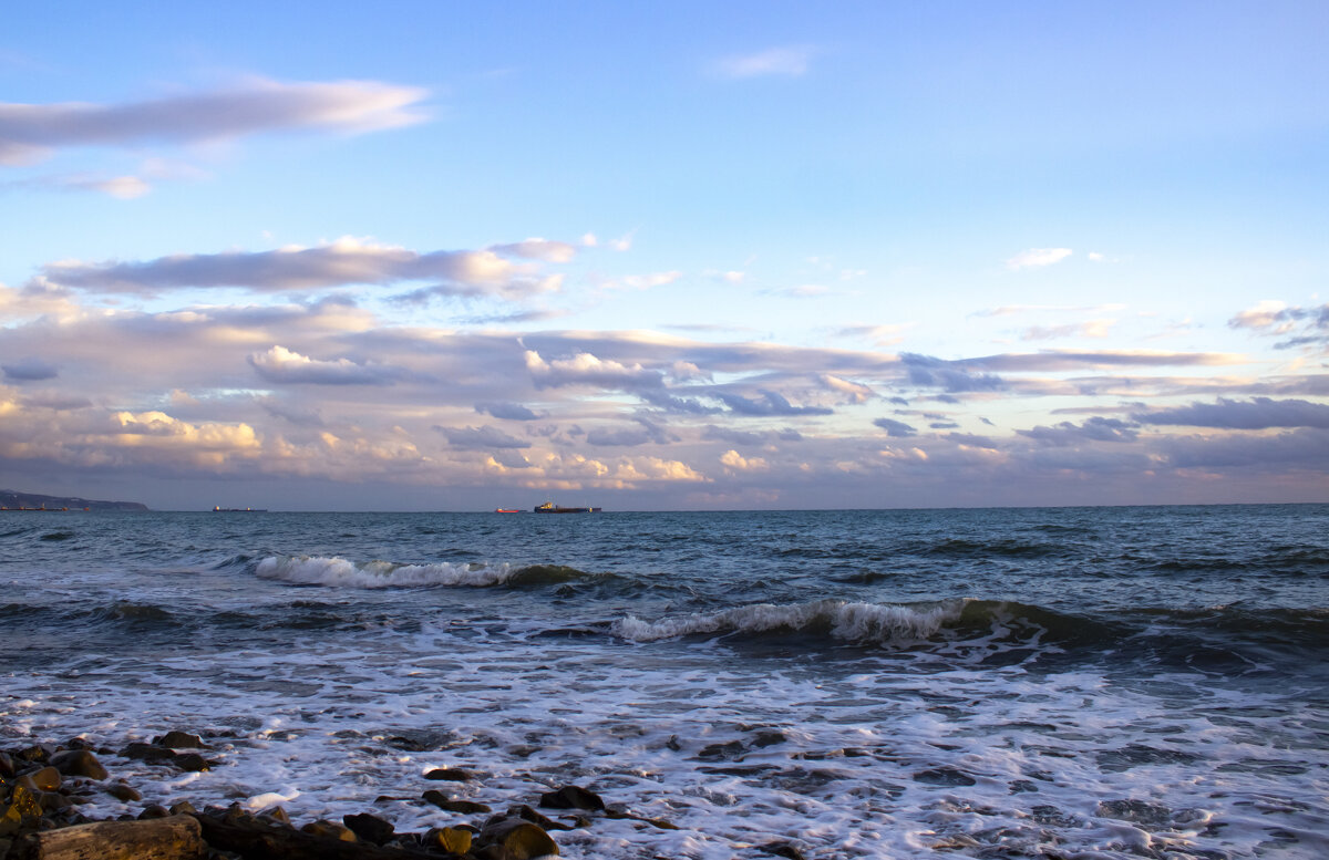 Море. Вечер. - Александр. AVG100 ---