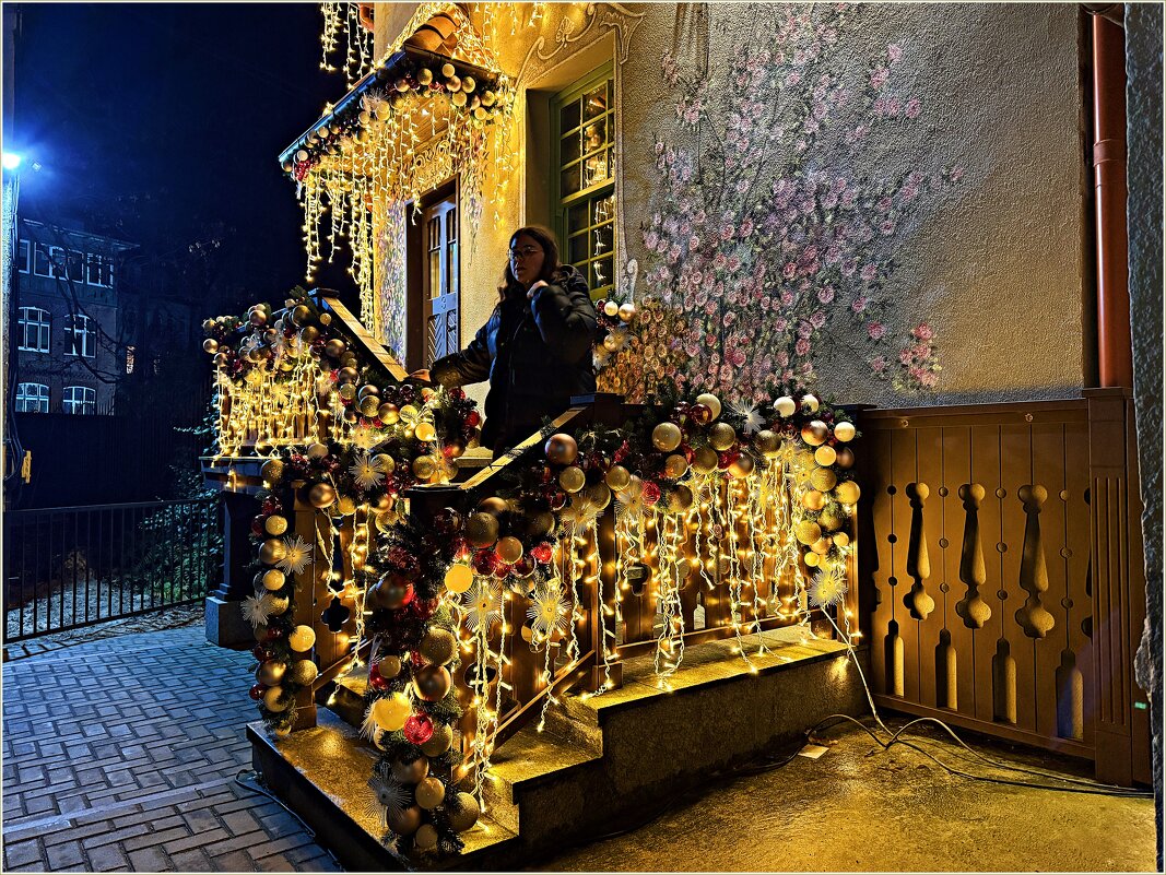 Новогодние украшения. Вилла Шульц. - Валерия Комова Новогодние украшения. Вилла Шульц. - Валерия Комова