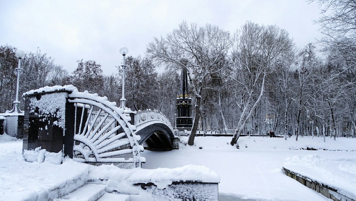Зимний город. - Милешкин Владимир Алексеевич Зимний город. - Милешкин Владимир Алексеевич