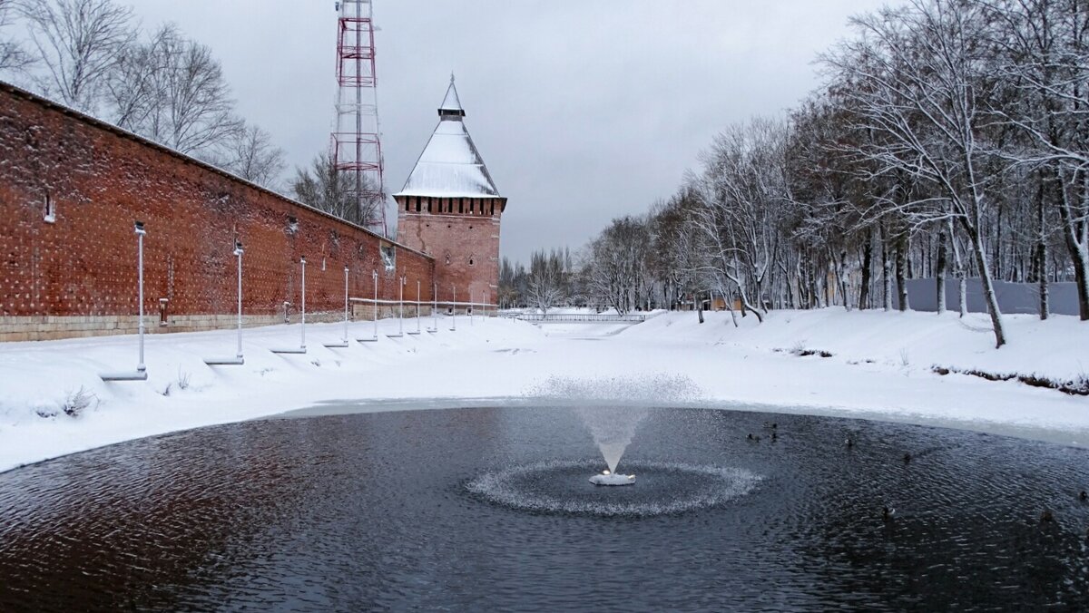 Зимний город. - Милешкин Владимир Алексеевич Зимний город. - Милешкин Владимир Алексеевич