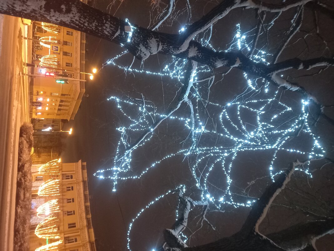 Новгодние гирлянды - Сапсан 