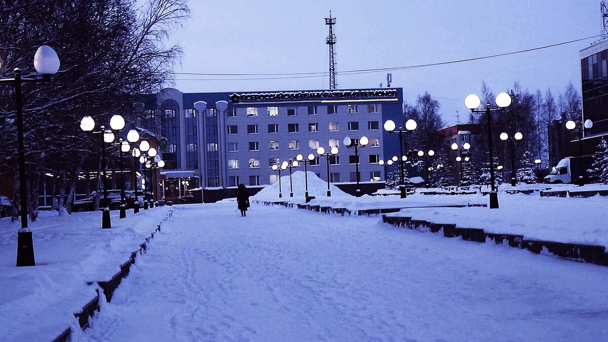 Декабрь...Утренние огни Нефтеюганска! - Владимир 
